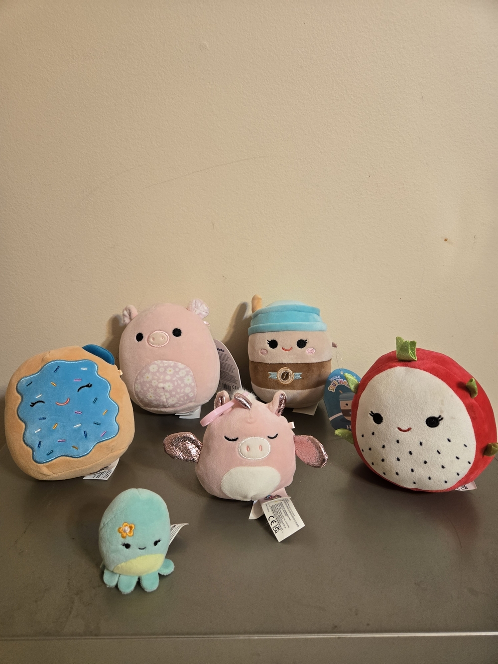 Assorted Squishmallows 2.5"-5" Plush Toy Set